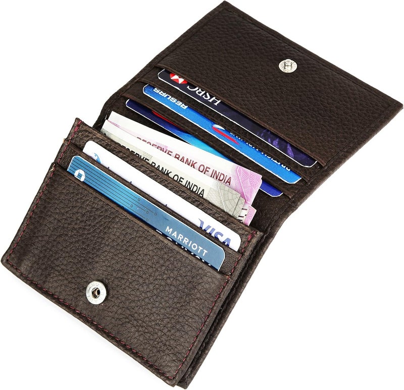NAPA HIDE® Mens Leather Wallet (Dark Brown) - Image 2
