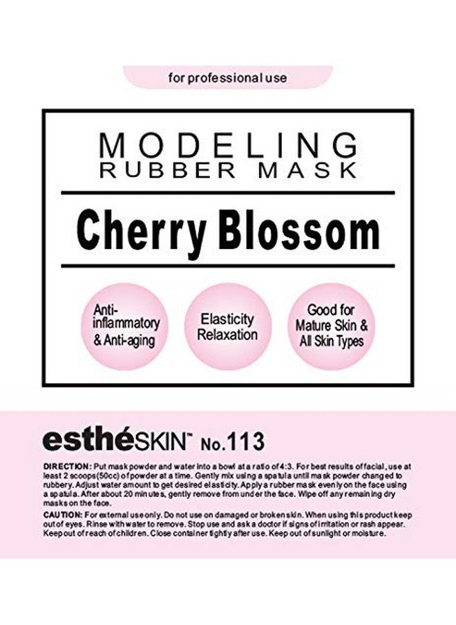 estheskin No.113 Cherry Blossom Modeling Mask Powder For Professional Facial Treatment 35 Oz. (2 Pack)  - Image 2