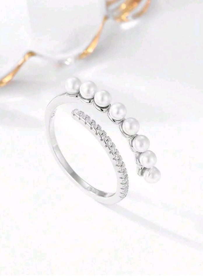 Attractives Pure 925 Sterling Silver Ring For Women One Size - Image 4