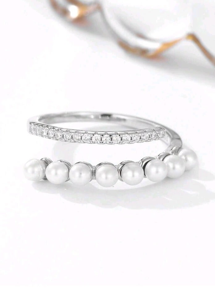 Attractives Pure 925 Sterling Silver Ring For Women One Size - Image 3