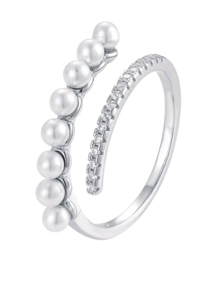 Attractives Pure 925 Sterling Silver Ring For Women One Size - Image 5