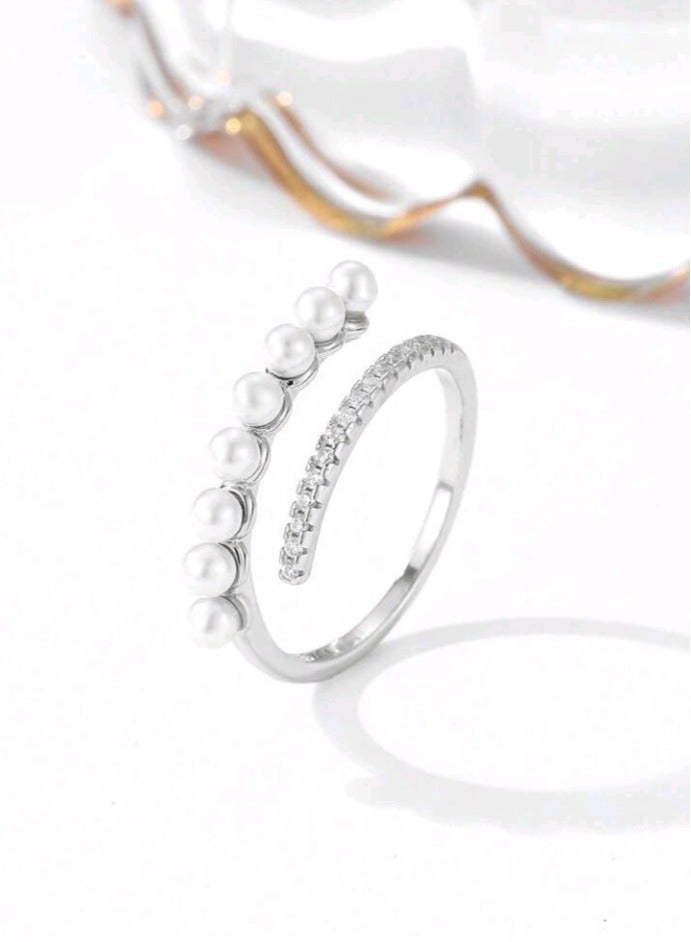 Attractives Pure 925 Sterling Silver Ring For Women One Size - Image 1