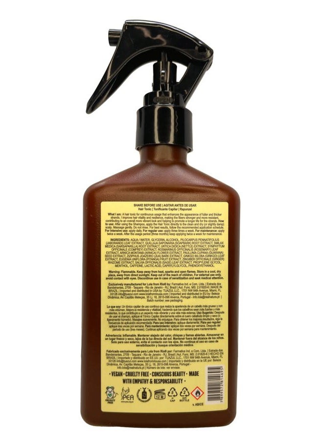LOLA From Rio – Rapunzel Hair Tonic Spray for Women – Hair Strengthening Treatment – Thickening Spray for Fine Hair – Supports Fuller, Healthier-Looking Hair – 8.45 fl oz - Image 2