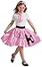 SIZGAROOT 50s Outfit for Girls 50s Poodle Skirt Costume for Girls with Accessories Halloween Party Dress Up 68 Years - Image 4