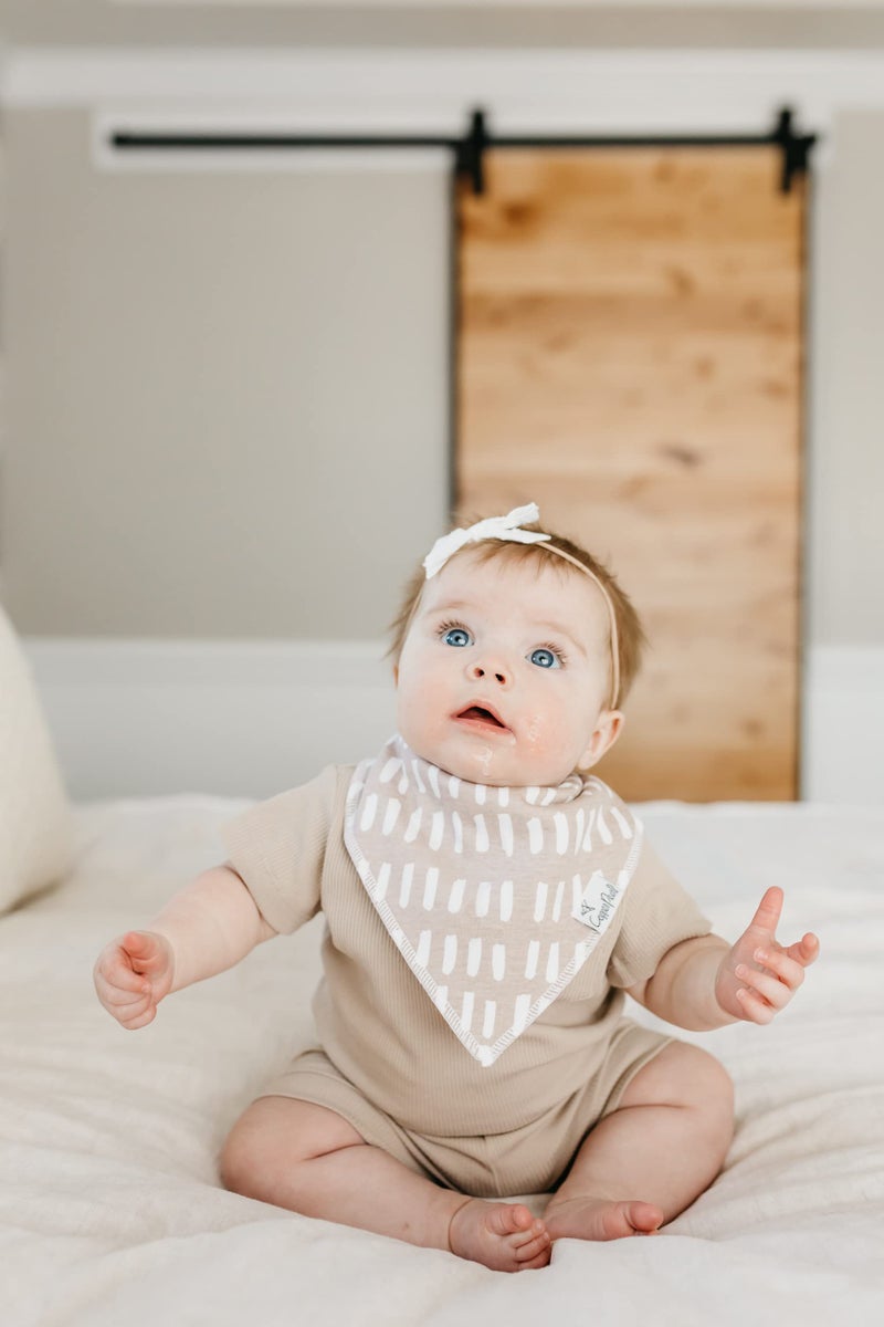 Copper Pearl 4 Pack Soft Cotton Baby Bibs for Drooling and Teething, Absorbent Drool Bibs for Baby Girl and Boy, Adjustable to Fit Newborns to Toddlers, Tons of Styles (Bliss) - Image 2