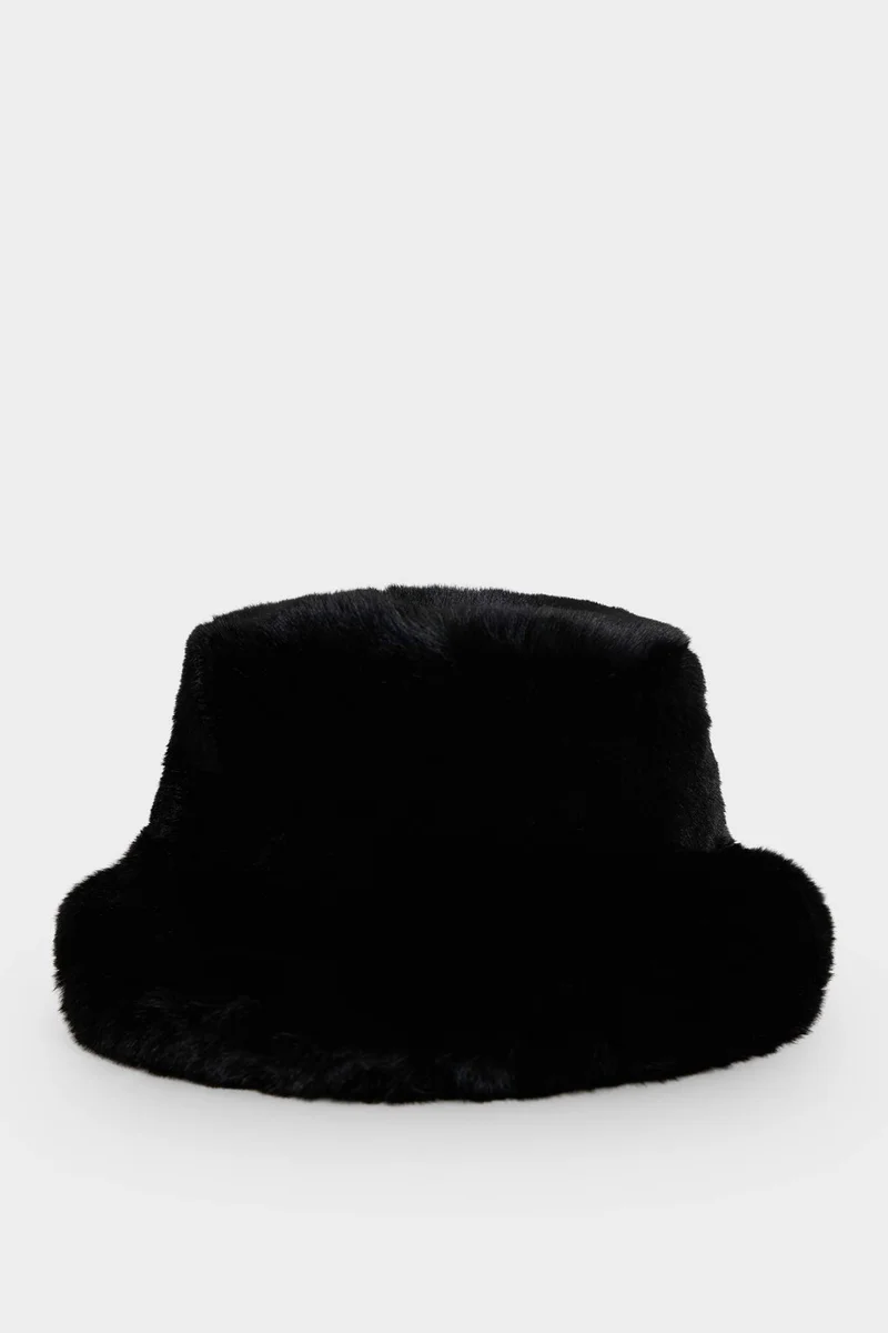 Woman Animal Print Bucket Hat