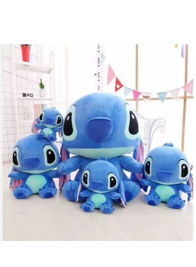 Blue Alien Inspired Soft Plush Stuffed Toy 10 inch – Cartoon Style Cuddly Decorative Figure - Image 2