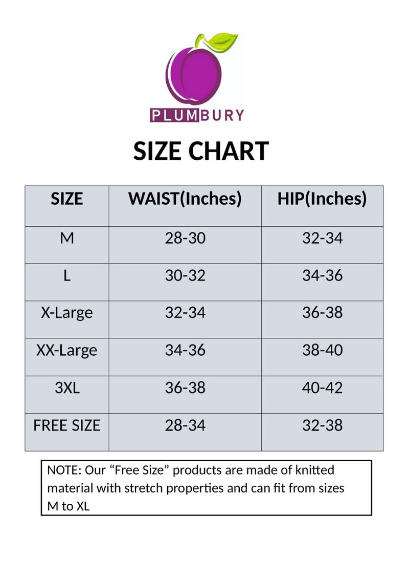 PLUMBURY Women's Cotton High Waist Tummy Tucker Panty for Postpartum | Post Pregnancy Support Tummy Shaping & Trimming Briefs, Beige, Size XL - Image 4