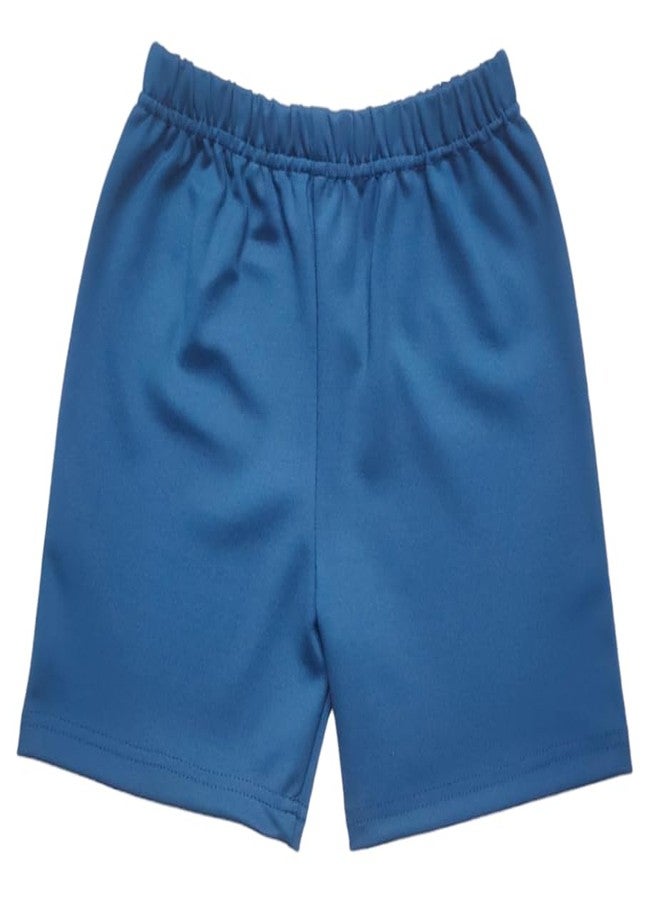 RCW Boys & Girls Cotton Shorts Multi-Color Solid Print Regular Fit Shorts, Nikkar, Chadda, Bermunda, Half Pants Casual Baby Boxer Boys and Girls Shorts (Pack of 5) (1-2 Year) - Image 5