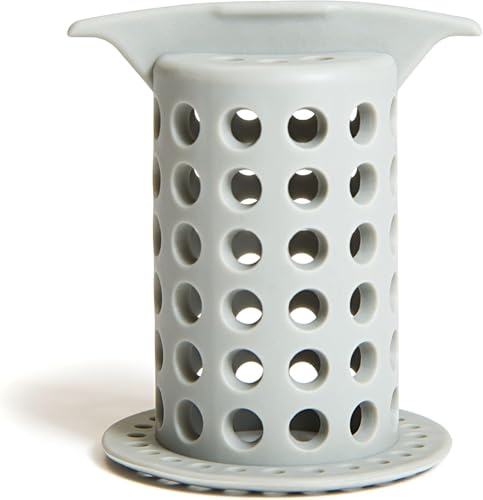 Shower Shroom ShowerShroom the Revolutionary 2 StandUp Shower Stall Drain Protector Hair CatcherStrainer Gray 1 Count Pack of 1 - Image 3
