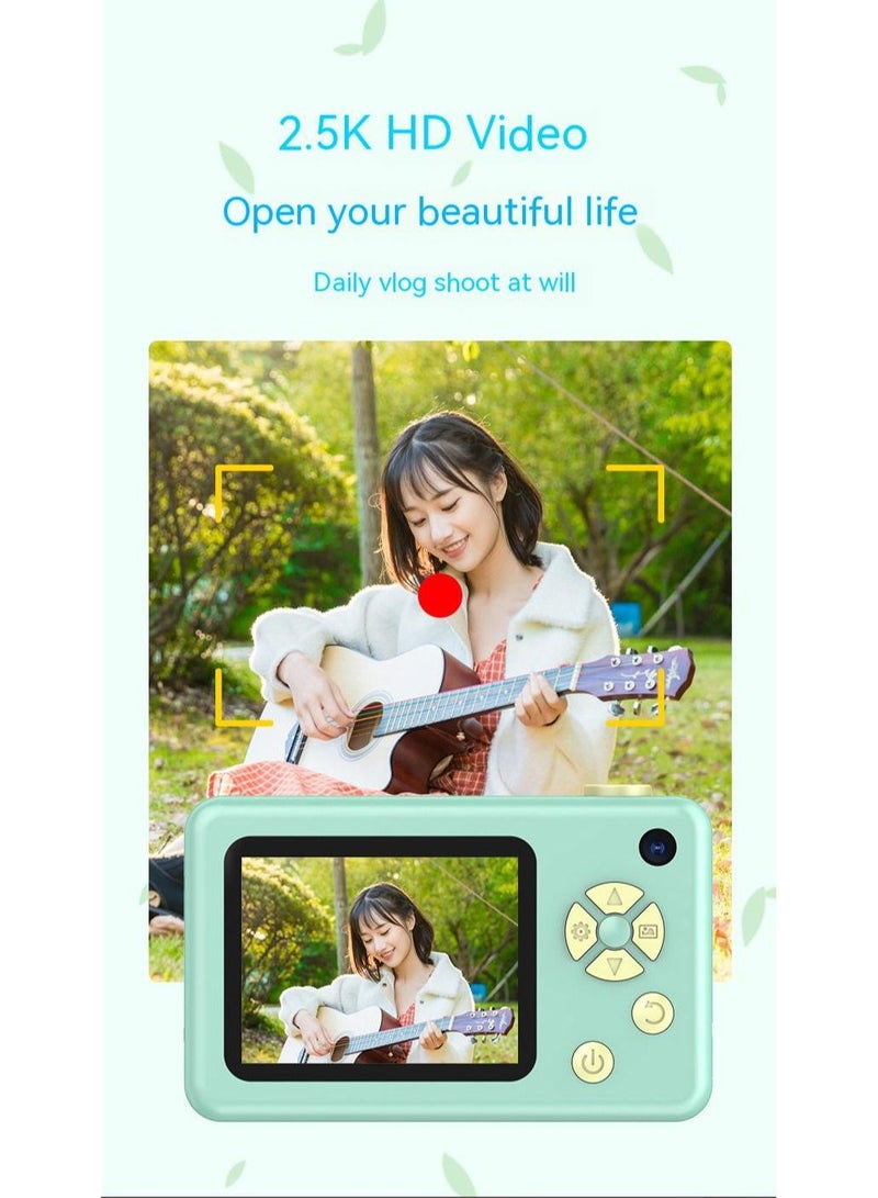 Generic 8K Kids Digital Camera Dual Lens 8MP UHD Photography Video Camera 2.4 Inch IPS Screen Battery Operated Educational  - Image 2