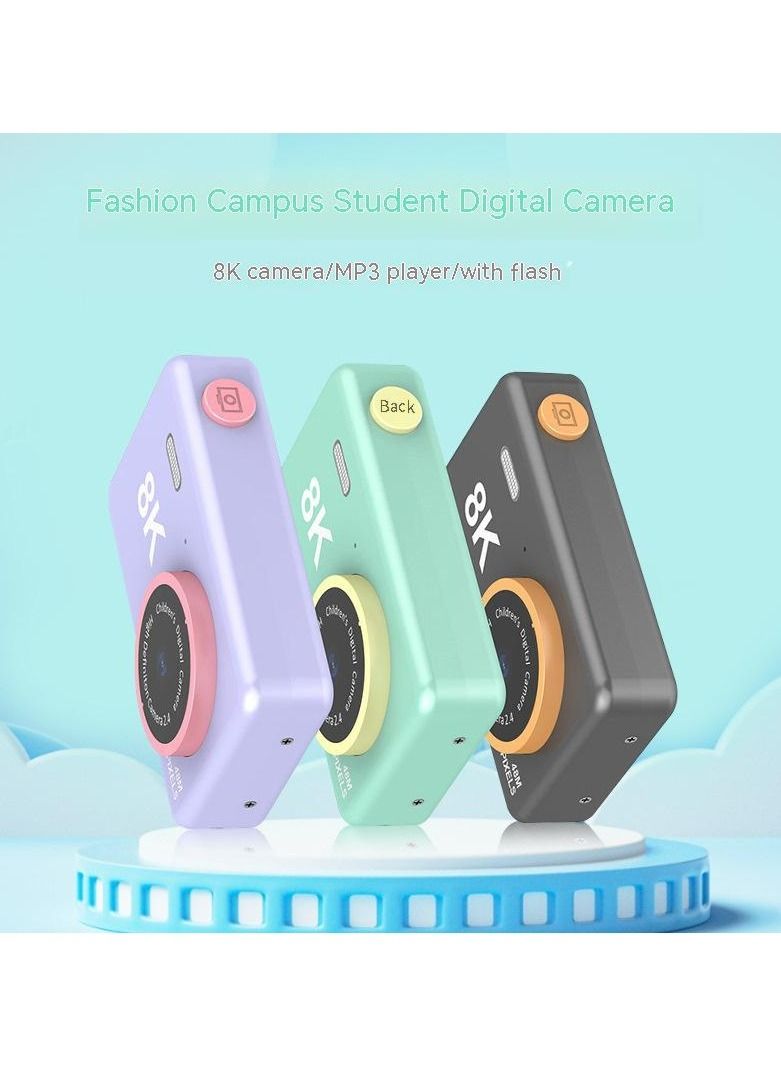 Generic 8K Kids Digital Camera Dual Lens 8MP UHD Photography Video Camera 2.4 Inch IPS Screen Battery Operated Educational  - Image 5