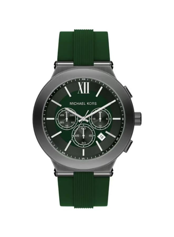 Michael Kors MK9255 Analog Watch with Stainless Steel Case and Plastic Strap - Image 1
