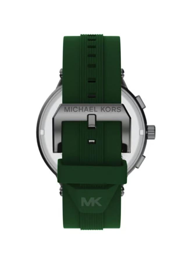 Michael Kors MK9255 Analog Watch with Stainless Steel Case and Plastic Strap - Image 2