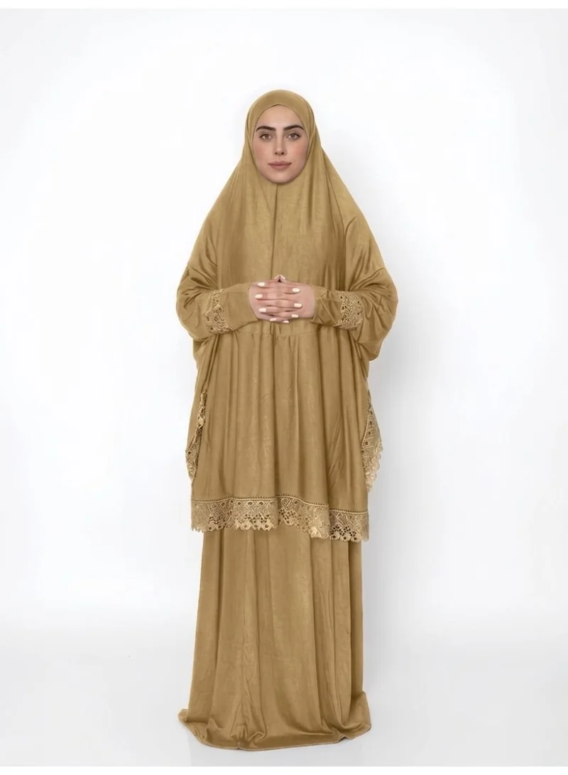 Two Piece Islamic prayer dress for women -Prayer Clothes Abaya For women -Umrah essentials for women -Prayer dress women