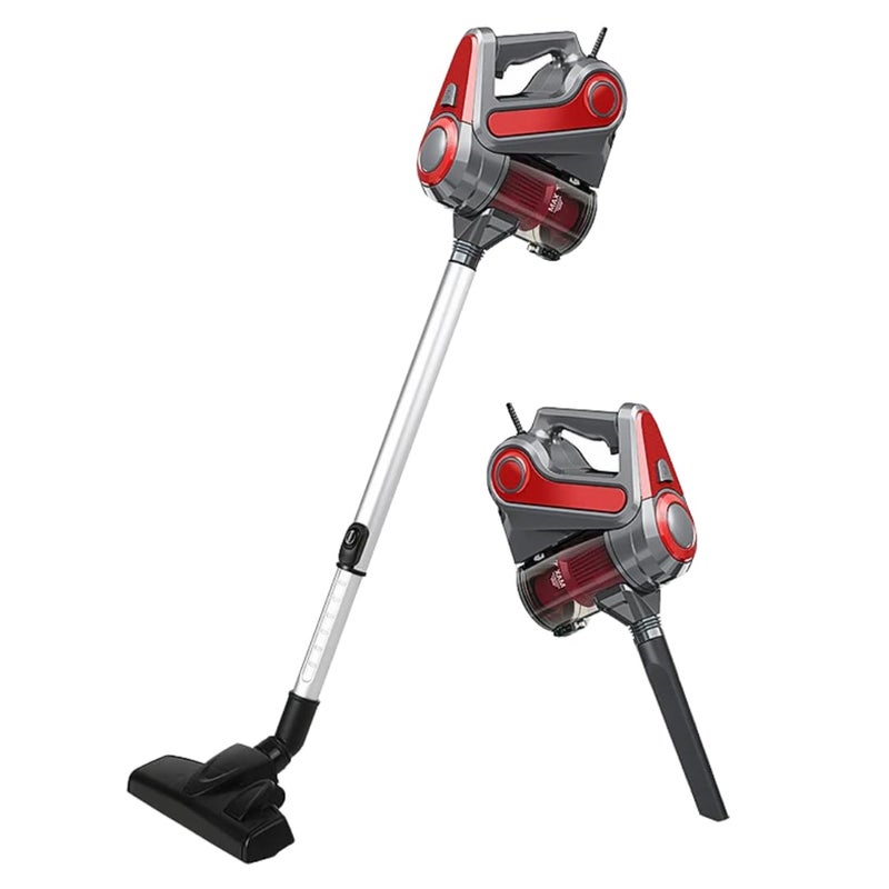 VTH WITH TAGLINE ABSOLUTE TOOLING SOLUTIONS مكنسة كهربائية محمولة VTH بقوة 2000 واط مع شفط 18 كيلو باسكال وسلك بطول 5 أمتار وفلتر قابل للغسل وسعة غبار 06 لتر وتصميم مريح مثالي لتنظيف المنزل والمكتب والسيارة - Image 1
