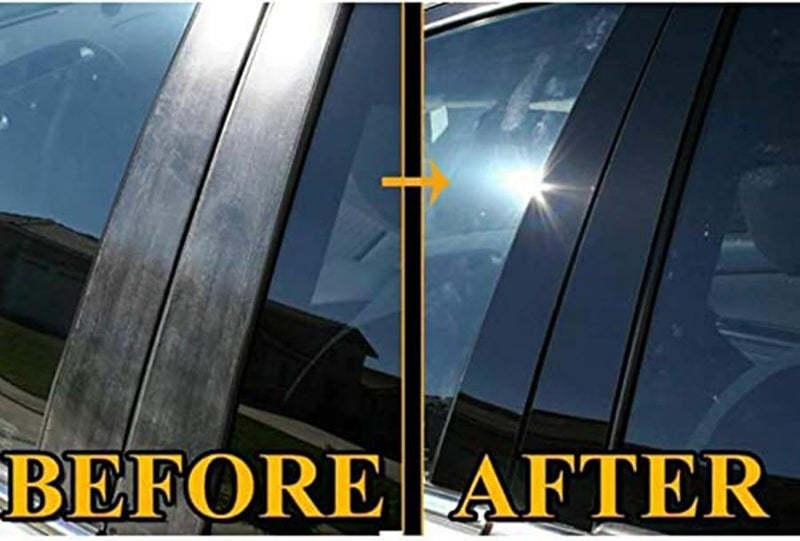 Ford Explorer 2011 2019 B C Pillar Protective Cover C Carbon Pattern Style 6PCS - Image 5