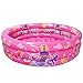 Big Summer 3 Rings Kiddie Pool 48X12 Kids Swimming Pool Inflatable Baby Ball Pit Pool Small Infant Pool Pink - Image 3