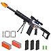 ALLROAD Realistic Toy Gun for Nerf Guns Darts Electric Sniper Rifle Automatic Foam Blaster with Scope 100 Soft Bullets 3 Magazine for Kid Boy Ages 612 Years Old Indoor Outdoor Game for Adult Child Black - Image 2