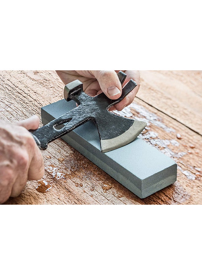Diamond Double Side Knife Sharpening Stone Grey - Image 2