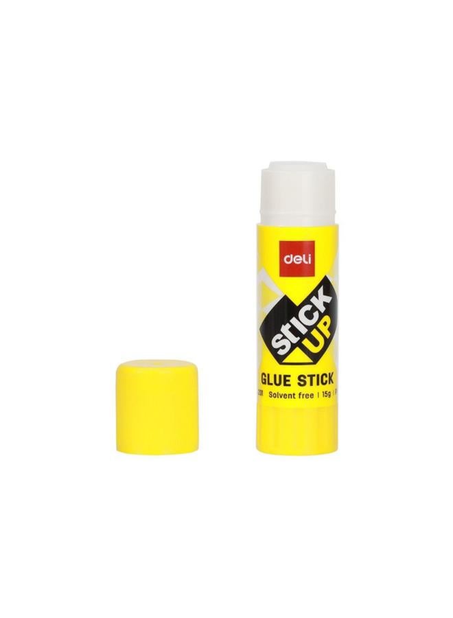 Deli 2-Piece Stick Up Strong Adhesive Glue Stick White 15g 145963 - Image 3