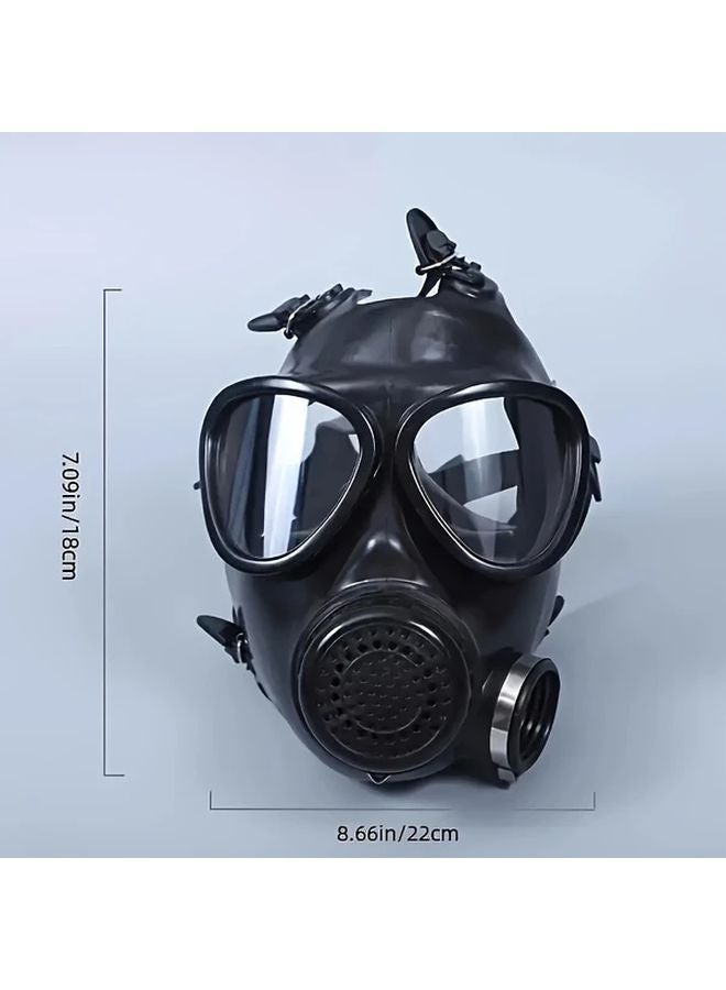 Model 87 Reusable Rubber Full Face Gas Mask With 40mm Activated Carbon Filters - Image 3