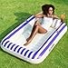 SLOOSH Inflatable Tanning Pool Lounger Float 70 x 46 Pool Floats Adult with Pillow 4 in 1 Suntan Tub Raft FloatieSunbathing Bed Lounge for Water Blow Up Ball Pit Party GiftsPink Tiedye - Image 3
