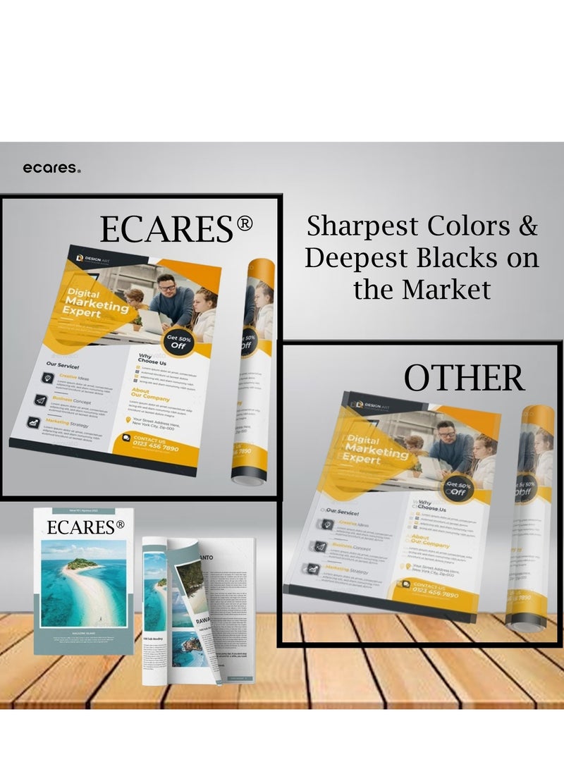 ECARES® 151A W1510A Compatible Toner Cartridge Replacement   use for HP Laser 4003n 4003dn 4003dw 4003w MFP 4103dw 4103fdn 4103fdw Printer (Black) - Image 2