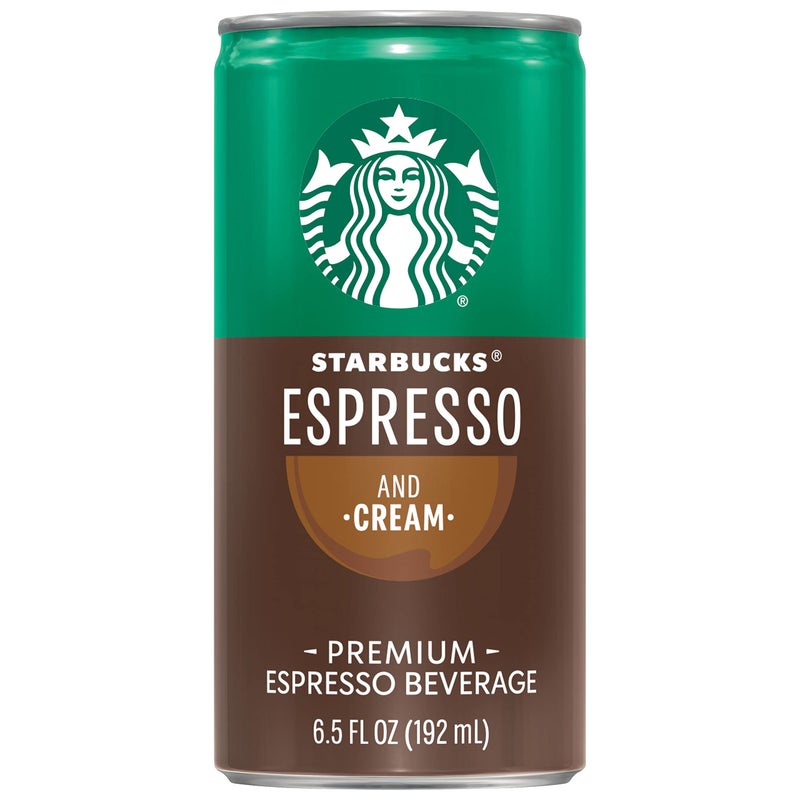 Starbucks - RTD Coffee Espresso And Cream, 6.5oz Cans (12 Pack) (Packaging May Vary) - Image 3