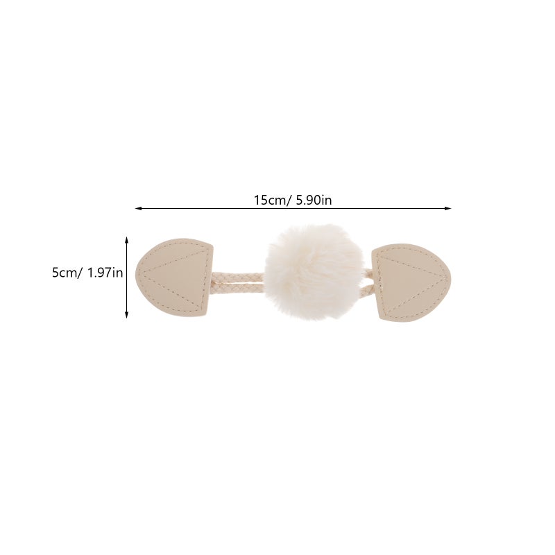 Horn Toggle Button for Coat Jackets Sweaters and DIY Clothing Crafts Clothes Button for Sewing and Crafting Projects Horn Button Clothing - Image 3
