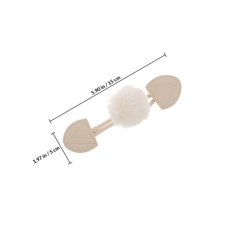Horn Toggle Button for Coat Jackets Sweaters and DIY Clothing Crafts Clothes Button for Sewing and Crafting Projects Horn Button Clothing - Image 2