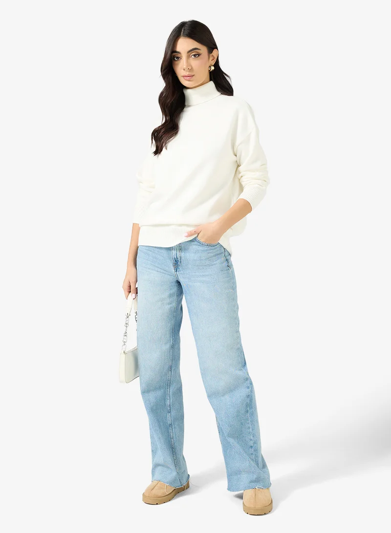 ELLA Basic Turtle Neck Sweater