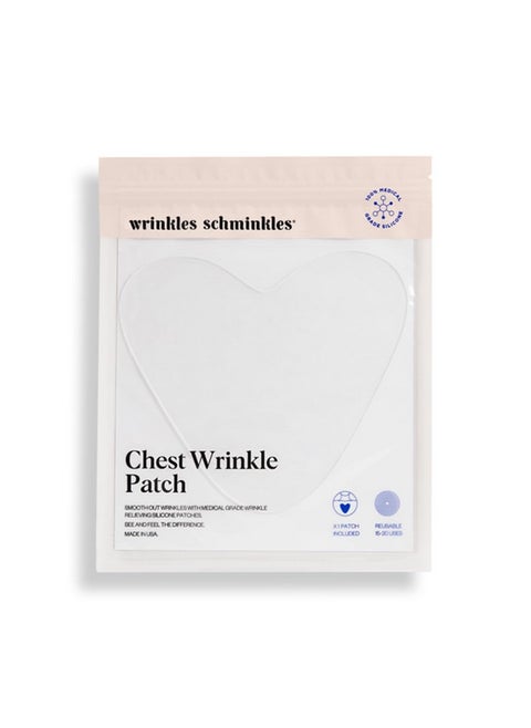 Chest Wrinkle Patch - Reusable Silicone Smoothing Pads For Cleavage & Body, Reduce Wrinkles & Stretch Marks, Sensitive Formulated, Secret To Radiant Skin (1 Pack)