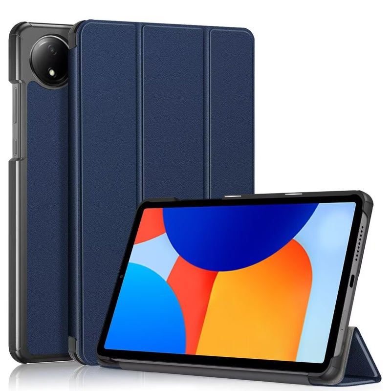 غطاء مسطح من الجلد ثلاثي الطيات لجهاز Redmi Pad Se 8.7 - Image 4
