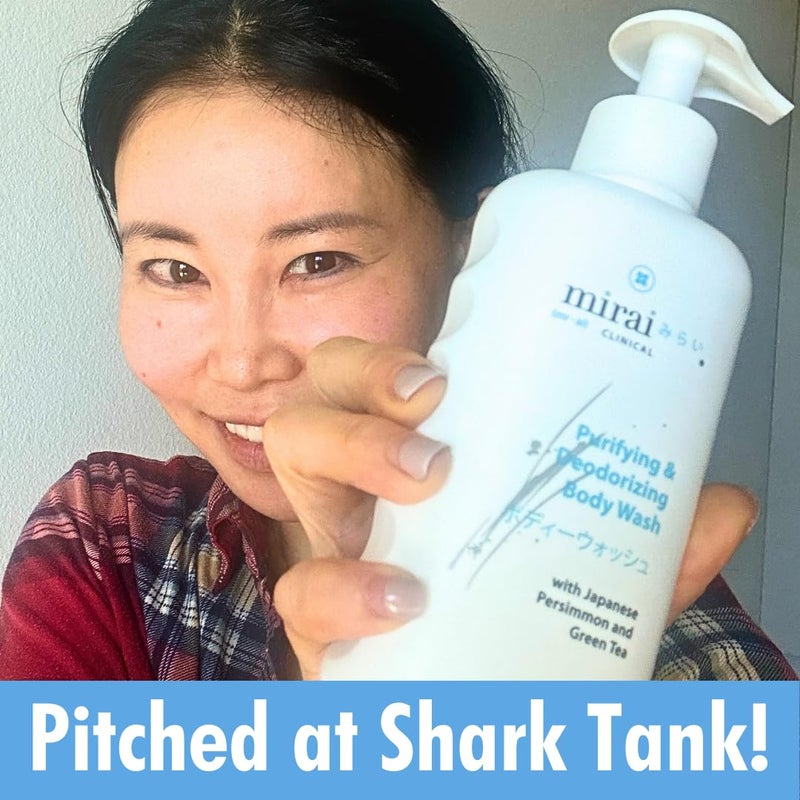 Mirai غسول الجسم ميراى كلينيكال لرائحة الجسم القوية - تجديد وتنقية الجسم وإزالة الروائح الكريهة مع مستخلصات الكاكي والشاي الأخضر - مزيل لرائحة الجسم نونينال للنساء والرجال - 9.29 أونصة سائلة - Image 2