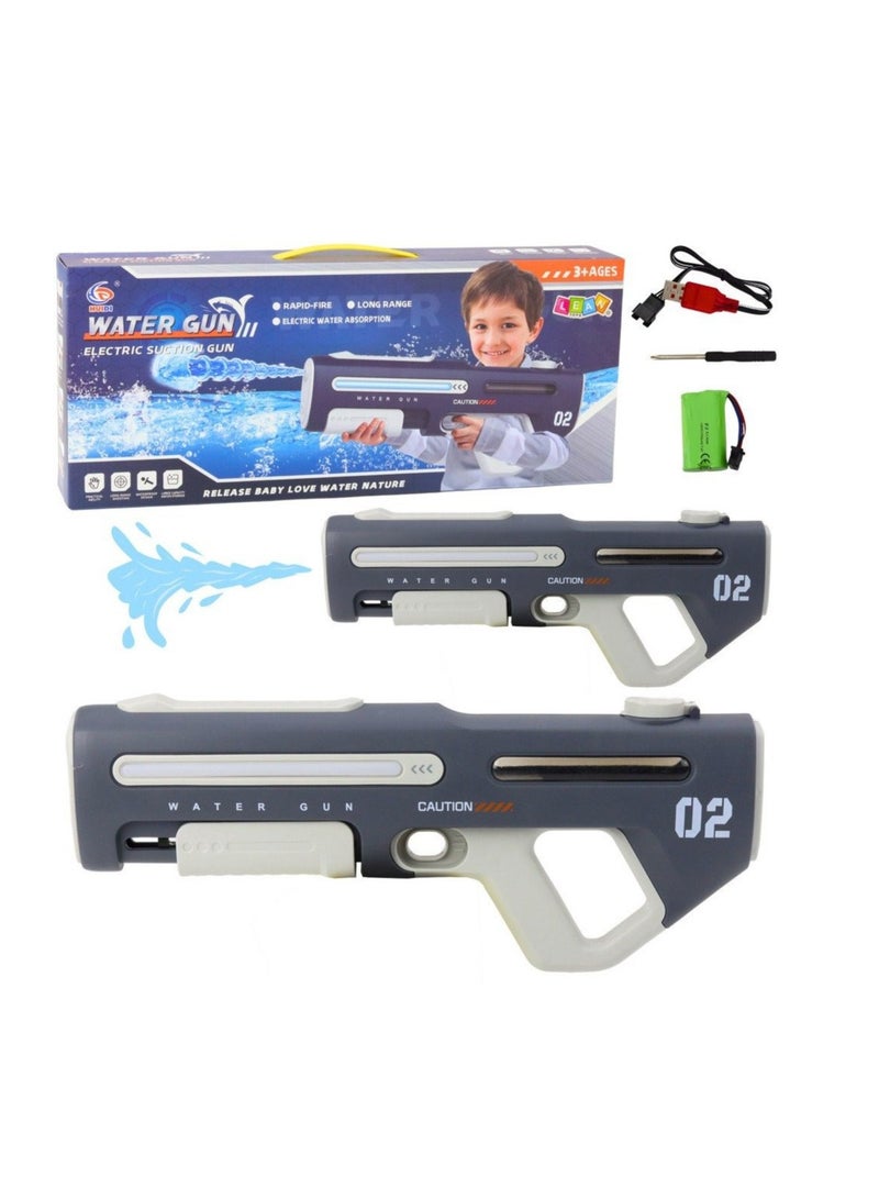HUIDI Electric Water Gun Automatic Water Absorption Repeated Firing Toy Water Gun - Image 2