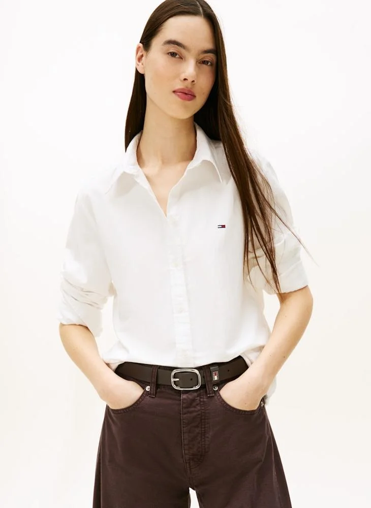 Logo Long Sleeve Regular Fit Shirt