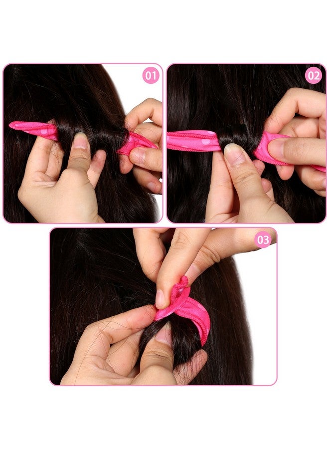 Bememo 40 Pieces Hair Rollers DIY Hair Styling Rollers Tools Soft Sleep Foam Pillow Hair Curler Rollers Sponge - Image 5