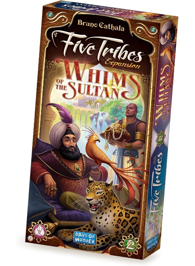 Days Of Wonder Five Tribes - Whims Of The Sultan Exp Card Game - Image 1