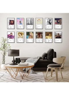 Beyond Music Album Wall Art Painting, Poster Inspired Wall Collage Kit (Set of 12,Unframed 8x12inch)  - Image 4