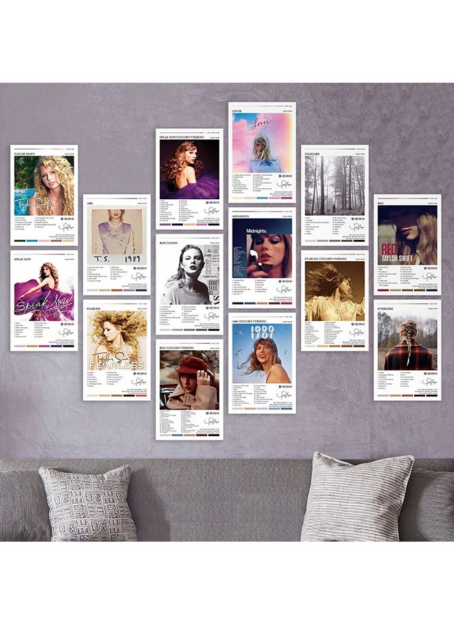 Beyond Music Album Wall Art Painting, Poster Inspired Wall Collage Kit (Set of 12,Unframed 8x12inch)  - Image 5