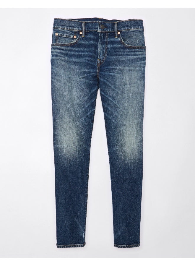 امريكان ايجل Rinse  Wash Slim Fit Jeans  - Image 3