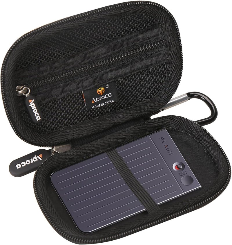 Aproca حافظة تخزين صلبة محمولة سوداء من أبرواكا لجهاز تسجيل الصوت PLAUD ومستلزماته - Image 1