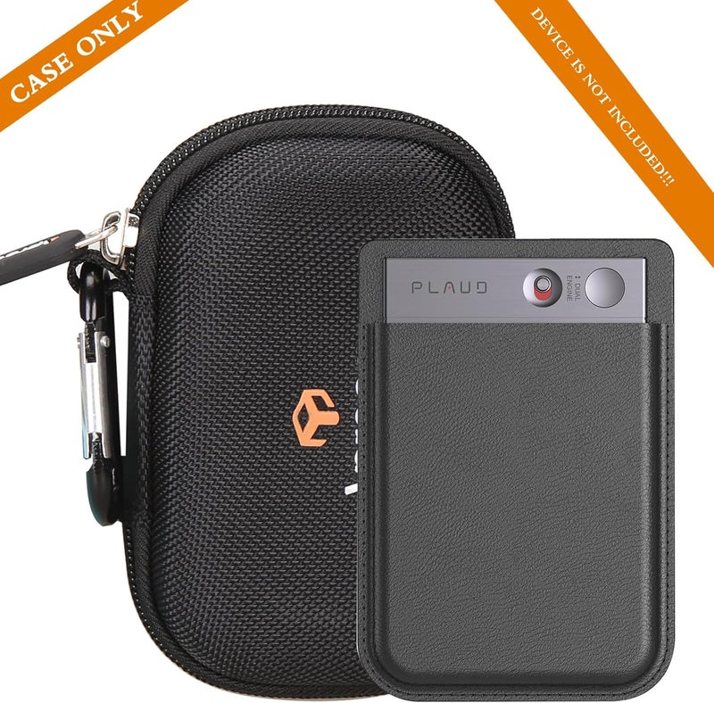 Aproca حافظة تخزين صلبة محمولة سوداء من أبرواكا لجهاز تسجيل الصوت PLAUD ومستلزماته - Image 5