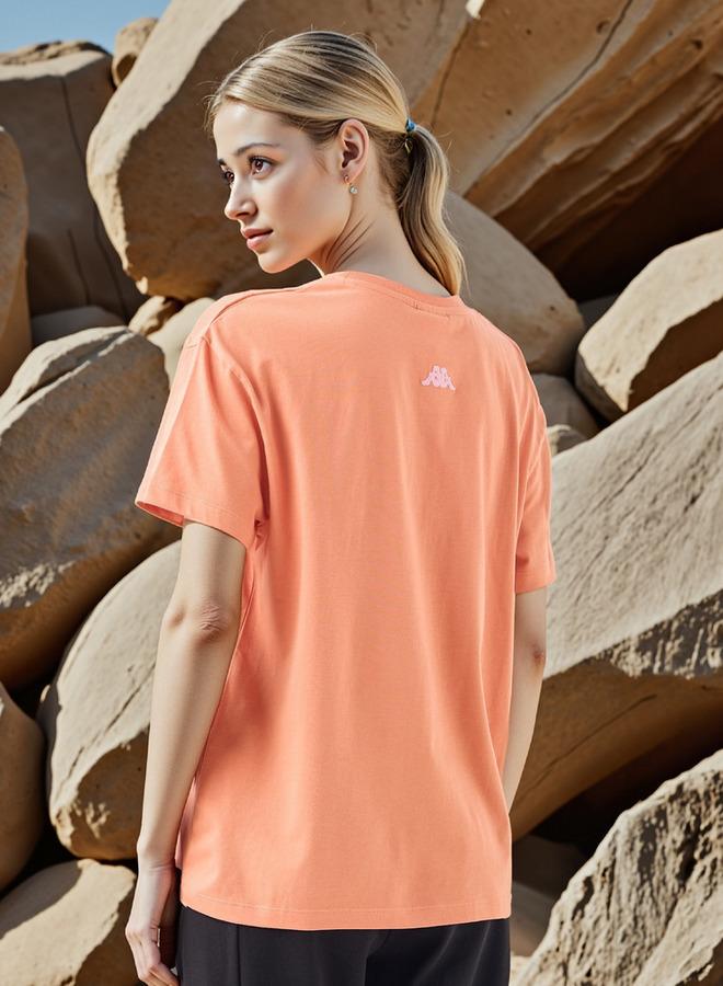 Kappa Graphic Print T-shirt with Crew Neck - Image 3