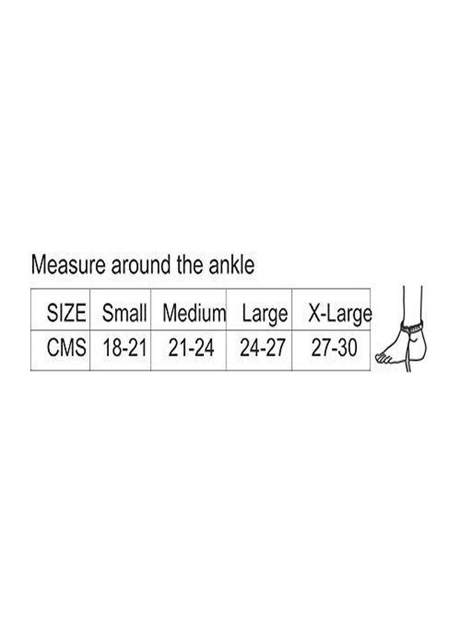 Dyna Ankle Brace with Lace-Adjustable Ankle Support for Immobilisation & Stabilisation of Ankle Joint (Medium(For Ankle Circumference of 21-24 cm)) - Image 3