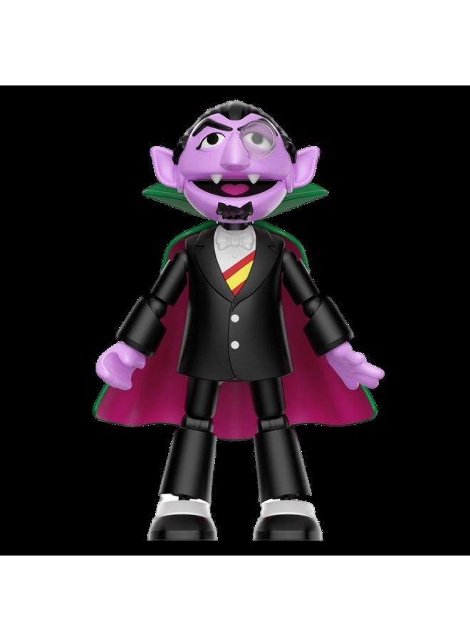 Blokees Sesame Street Count von Count | PreCool Series Buildable Action Figure | Poseable Model Kit Toy | Collectible Educational Gift for Kids Ages 3+ - Image 5