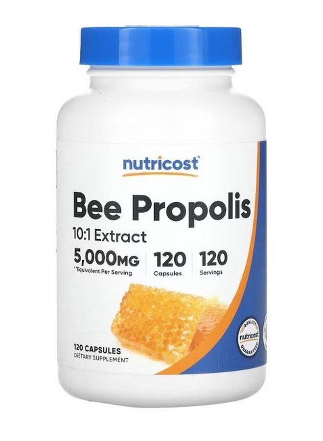 Nutricost Bee Propolis 5000 Mg 120 Capsules - Image 1
