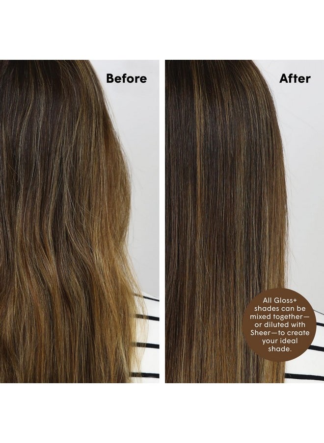 dpHUE - Gloss+, Light Brown - 6.5 Oz - Semi-Permanent Hair Color & Conditioner - Lasts Up To Eight Washes - Paraben, Sls & Sles Sulfate Free - Vegan, Leaping Bunny Certified - Image 1