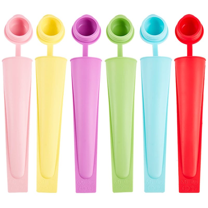 Silicone Popsicle Molds: Reusable, BPA-Free, Easy-Release Ice Pop Molds - Kid-Friendly Frozen Treat Molds for Home Kitchen Use - Image 1